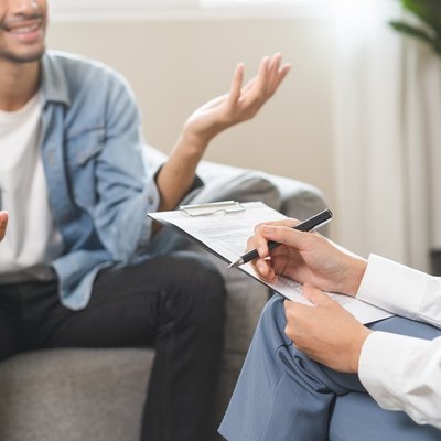 Ergotherapie, Gespräch